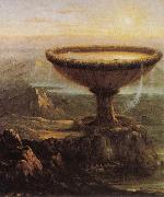 Thomas Cole The Giant-s Chalice oil